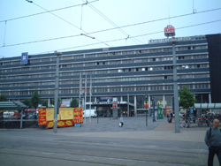 La
			 gare de Sarrebruck